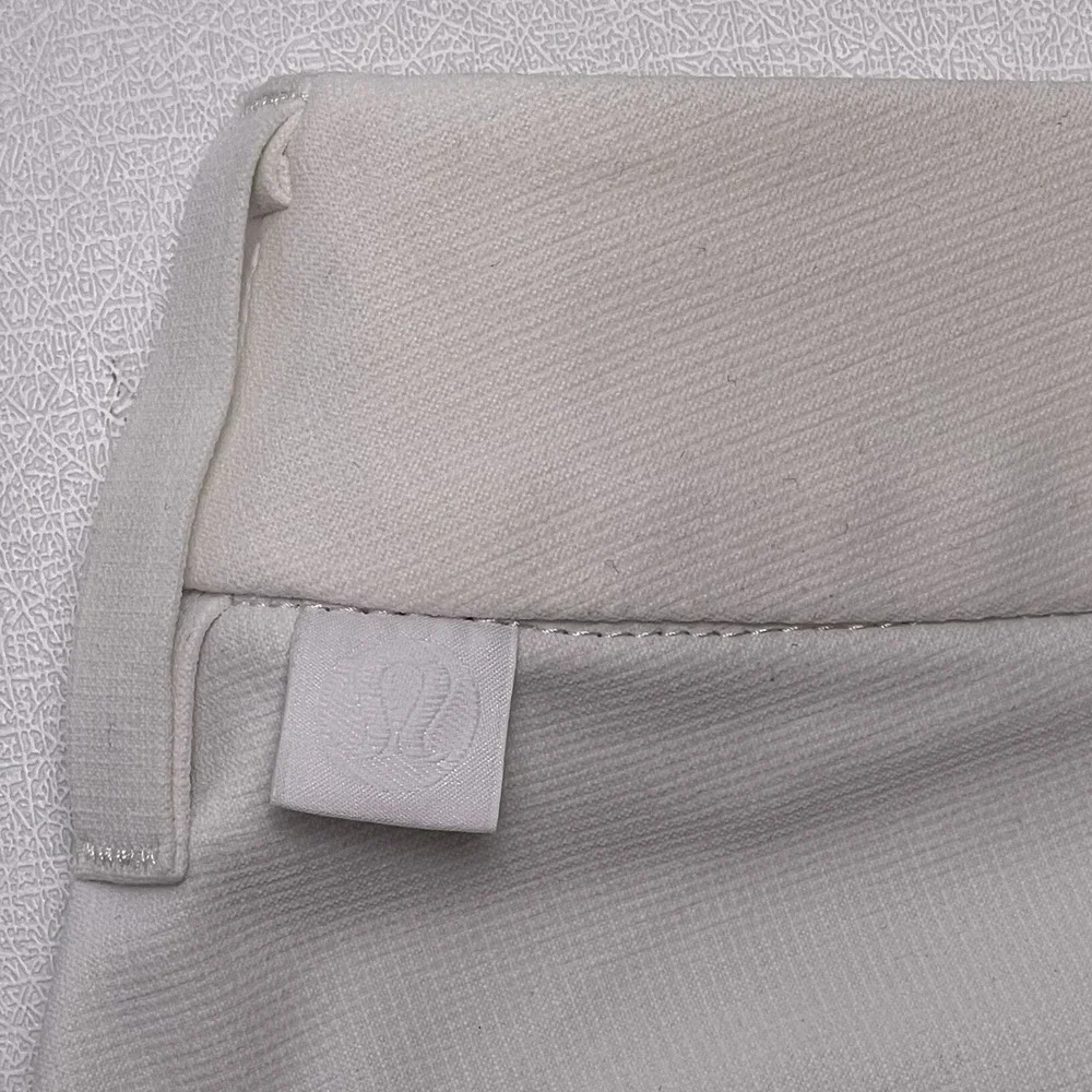 Lululemon Mens Size 34 White Bone Commission Golf Pants Performance Stretch - Picture 6 of 16